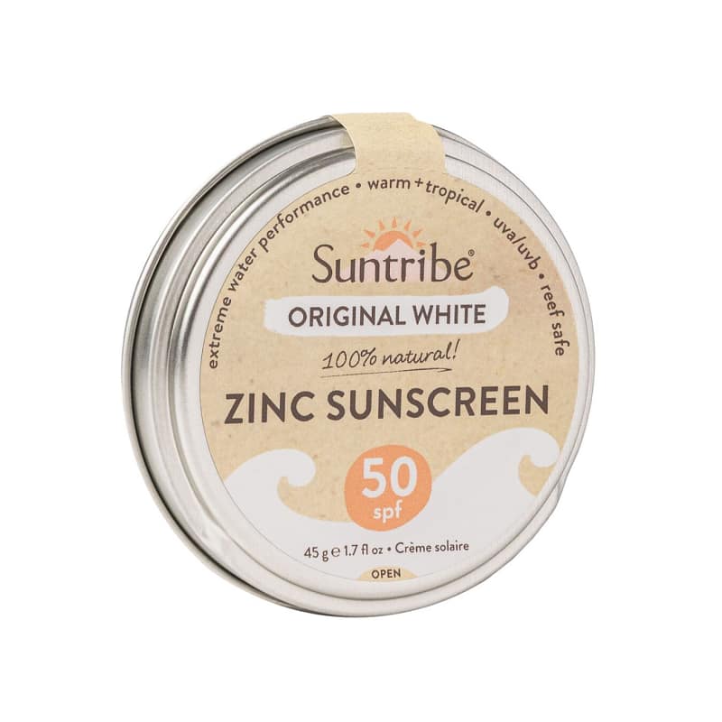 Protetor Solar Zinco Natural Rosto e Desporto FPS 50 Branco (45 G)