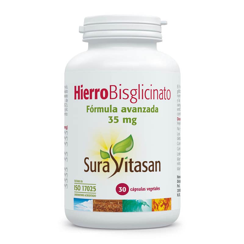 Bisglicinato de Ferro Suplemento Alimentar Suravitasan Energia Antioxidante Sistema Imunitário