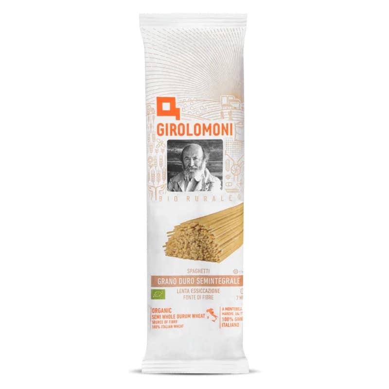 Massa Esparguete Semi-Integral Trigo Alimentação Girolomoni
