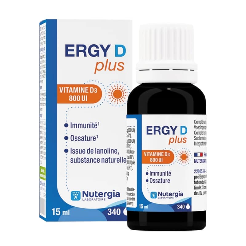 Ergy D Plus Suplemento Alimentar Nutergia