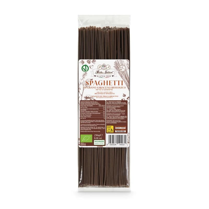 Massa Esparguete de Trigo Sarraceno Alimentação Pasta Natura