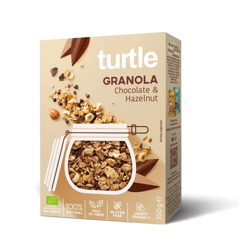 Granola de Chocolate & Avelã Alimentação Turtle