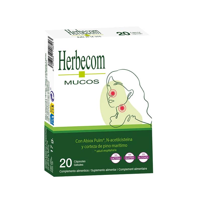 Herbecom Mucos Bioserum Suplemento Alimentar