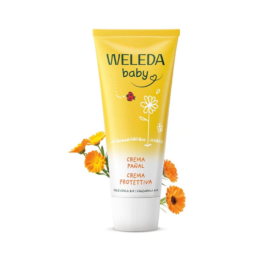 Creme Muda de Fraldas de Calêndula Weleda Cosmética Criança Bebé Pele Sensível Creme Muda de Fraldas de Calêndula Weleda Cosmética Bebé Pele Sensível